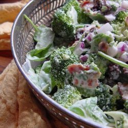 Tangy Broccoli Salad recipe