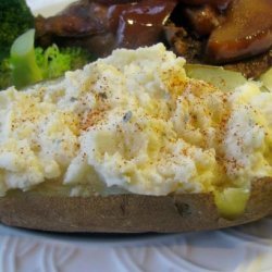 Herbed Twice Baked Potatoes recipe