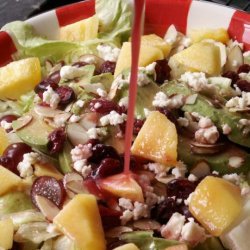 Craisin’ Green Salad With Pears recipe