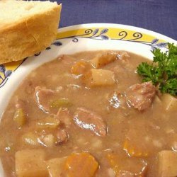 Crock Pot Steak and Potato Soup recipe