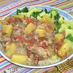 Guatemalan Chicken with Pineapple (Pollo en Pina) recipe
