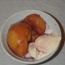 Sangria Peaches recipe