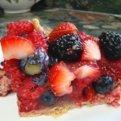 Glazed Fresh Berry Pie recipe
