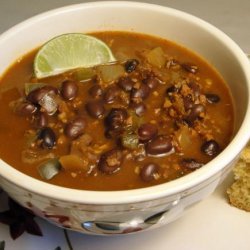 Chorizo Black Bean Soup recipe