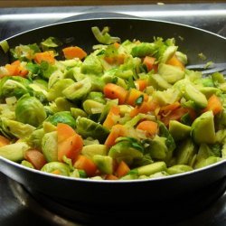 Brussels Sprouts and Carrots recipe