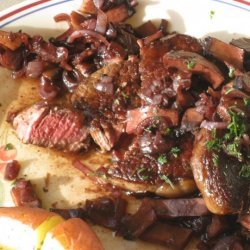 Filet Mignon Au Bordelaise - Steak in Red Wine With Shallots recipe
