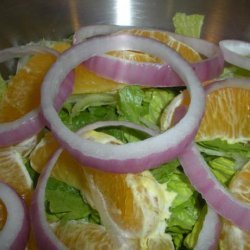Orange and Red Onion Salad recipe