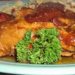 Simple 3 Step Slow Cooker Tangy Chicken With Heinz 57 Sauce recipe
