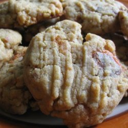 Butterfinger Peanut Butter Cookies recipe