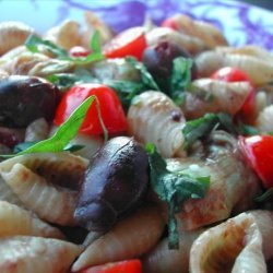 Cavatelli Salad With Artichokes and Goat Cheese recipe