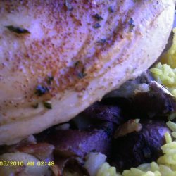 Assyrian Chicken and Potatoes With Yellow Rice recipe
