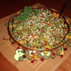Shoepeg Corn and Baby Pea Salad recipe