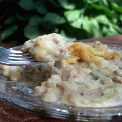 Slow Cooked Meat and Potato Casserole recipe