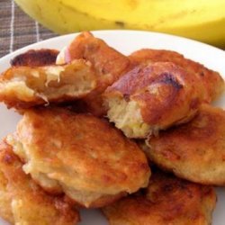 Mashed Banana Fritters recipe