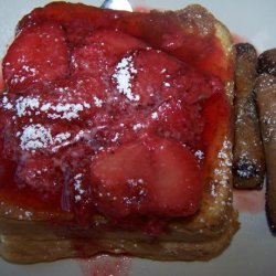 Strawberry Cheesecake Stuffed French Toast recipe