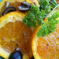Spicy Orange Salad, Moroccan Style recipe