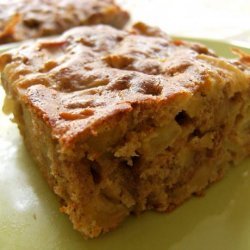 A Healthier Apple Nut Snack Cake recipe