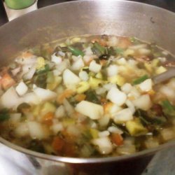 Vegetarian Sinigang (Filipino Tamarind or Sour Soup) recipe