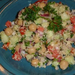 Fresh and Light Garbanzo Salad recipe