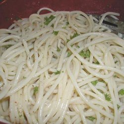 Garlic Parsley Spaghetti recipe