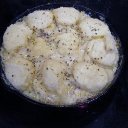Chicken and Dumplings With Bacon recipe