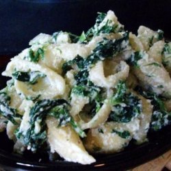 Pasta and Spinach With Ricotta and Herbs recipe