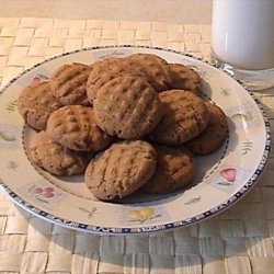 Reduced Fat Peanut Butter Cookies recipe