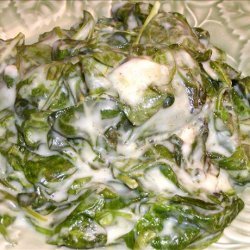 I Did It My Way Creamed Spinach recipe