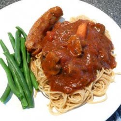 Mama's Spaghetti Sauce With Italian Sausage recipe