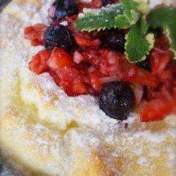 Sour Cream Dessert Omelet recipe