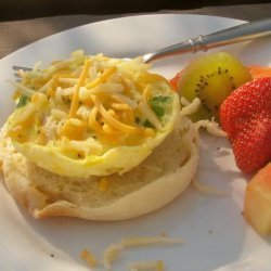 Easy Microwave Breakfast Sandwich recipe