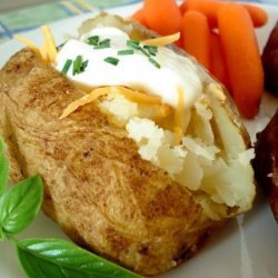 Grilled  baked  Potatoes recipe