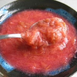 Rhubarb Sauce recipe