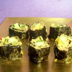 Zippy  tuna  Rolls (Raw Foods) recipe