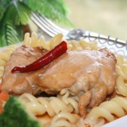 Sensational Microwaved Teriyaki Chicken Thighs. recipe