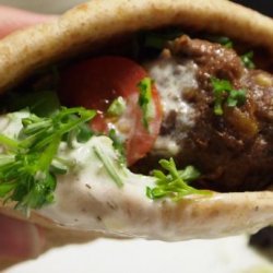 Lamb Kebab Souvlaki With Tzatziki recipe