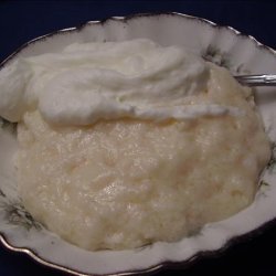 Tapioca Custard Pudding recipe
