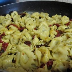 Tortellini With Brown Butter and Sage Sauce recipe