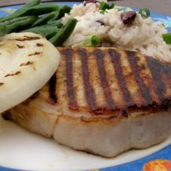 Caribbean Grilled Pork and Onions recipe