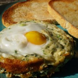 Baked Spinach and Eggs recipe