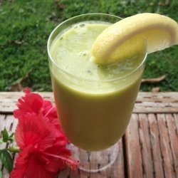 Beauty Bonanza Juice (Cucumber, Avocado, Lemon) recipe