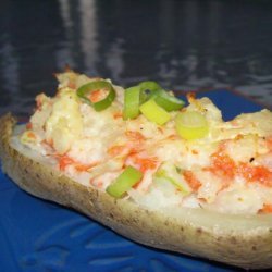 Creamy Carrot Potato Boats recipe
