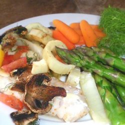 Red Snapper with Fennel & Mushrooms recipe