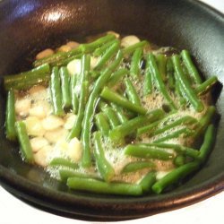 Sauteed Garlic Glazed Green Beans recipe