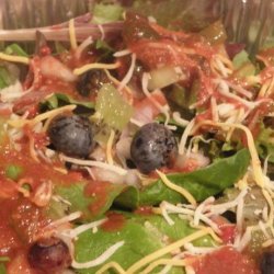 Arugula Salad With Berry Dressing recipe