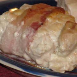 Creamy Bacon Wrapped Chicken recipe