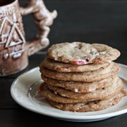 Crushed Candy Cane Cookies!! recipe