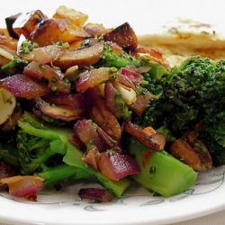 Sautéed Broccoli and Mushrooms recipe