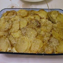 Blue Cheese Potato Gratin recipe