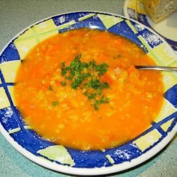 Tomato and Lentil Soup recipe